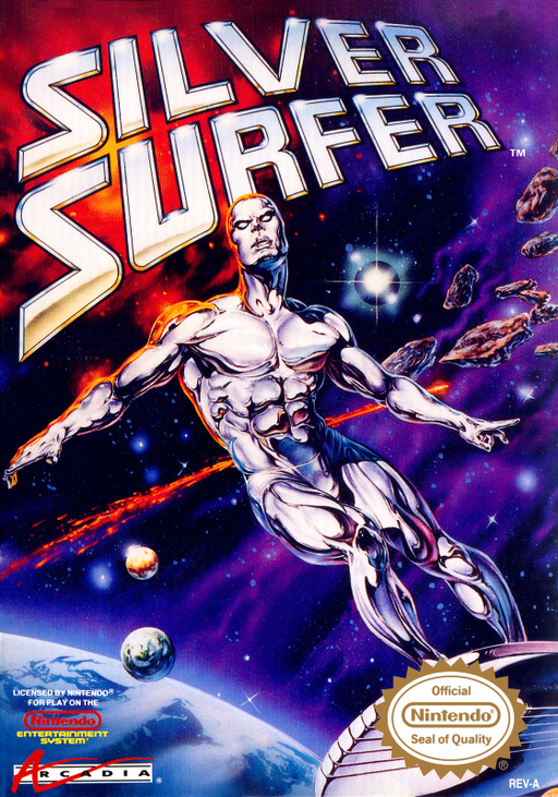 Silver Surfer (USA) box art